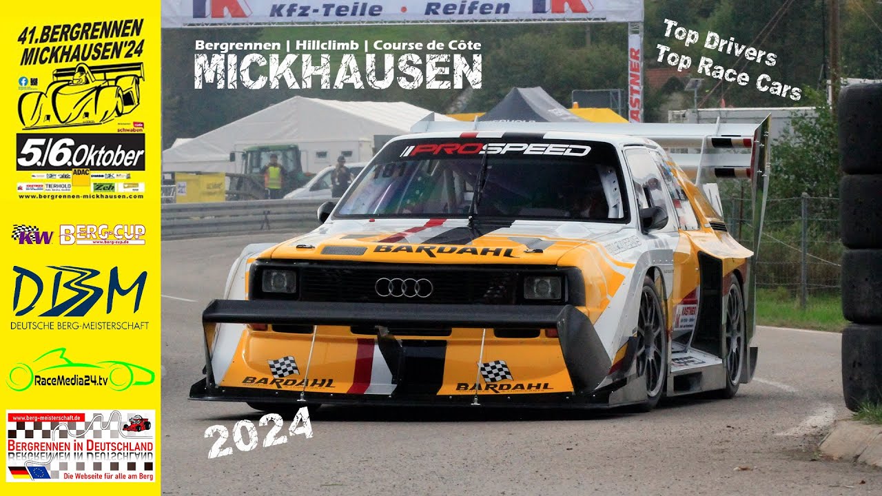Hillclimb Mickhausen | TOP Cars and Drivers | 2024 | Audi Quattro S1 Subaru Impreza WRX, KW Berg Cup