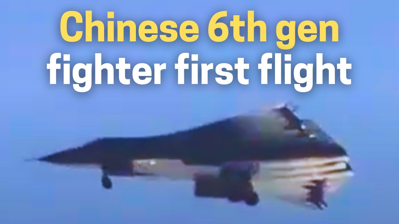 Chinese 6th gen fighter jet first flight in Chengdu city, the first new gen fighter in the world