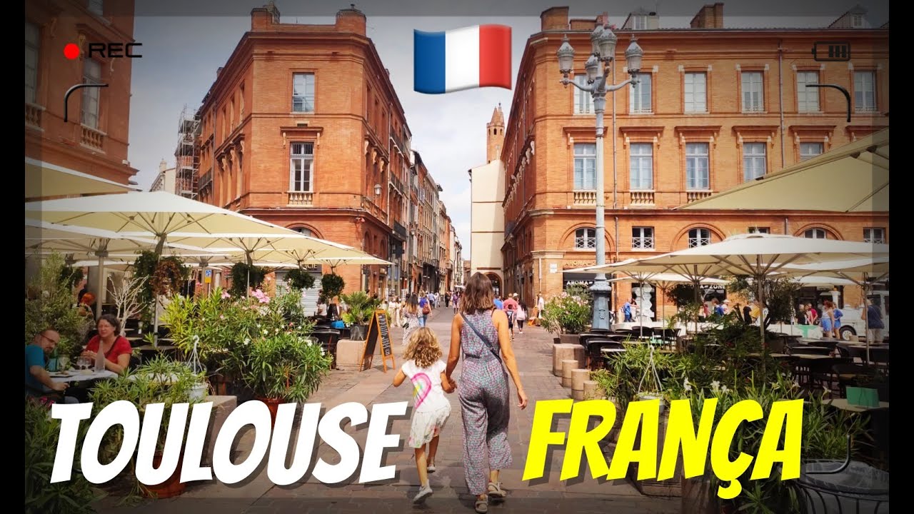 TOULOUSE a CIDADE FRANCESA🇫🇷 LARANJA🍊? #516
