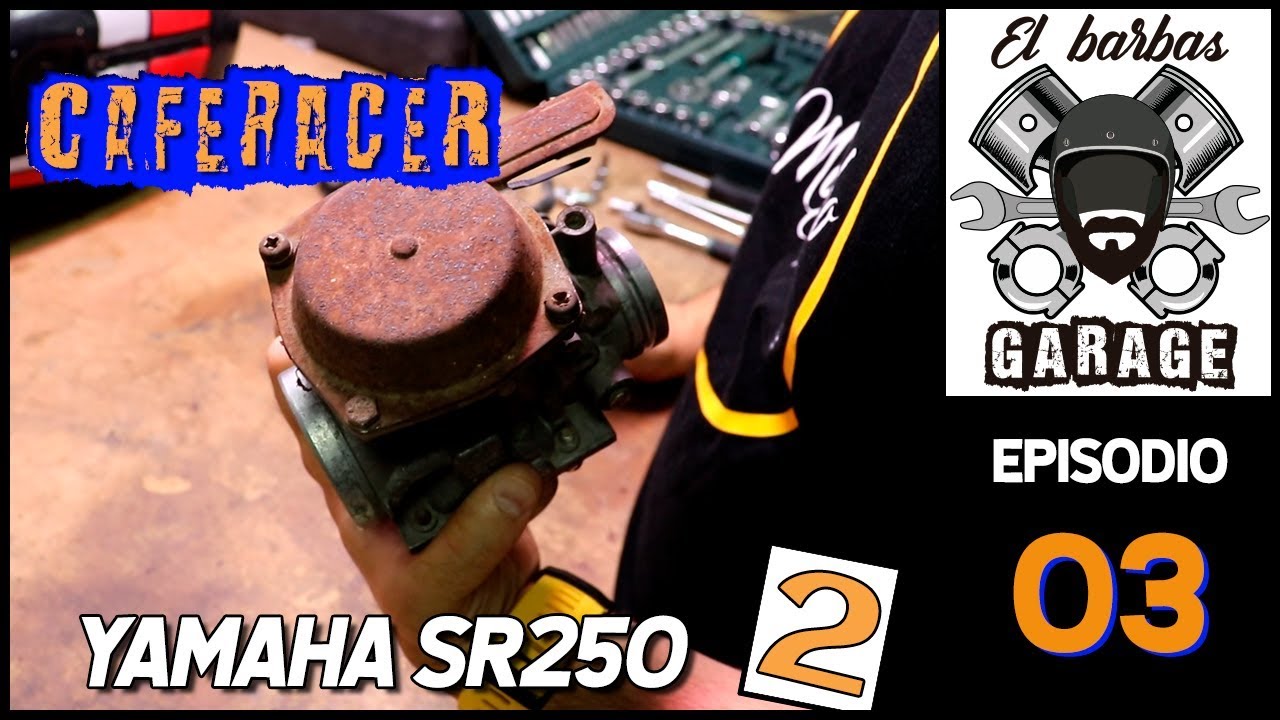 Como LIMPIAR un CARBURADOR. (Parte 1 | Como hacer una CAFE RACER desde 0! | YAMAHA Sr250 🏍️