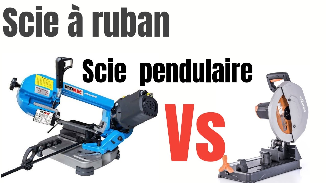 scie a ruban  promac ou scie pendulaire évolution ??