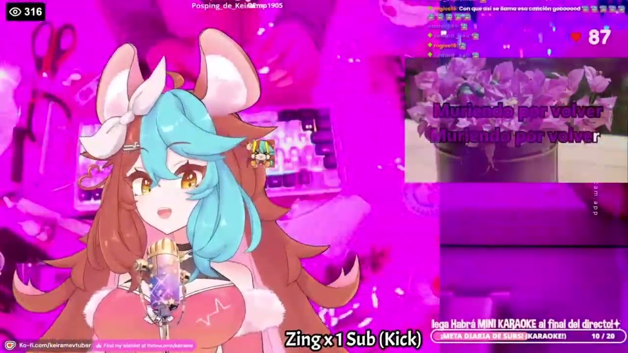 Keirame canta Bugambilia de Nasa Histories