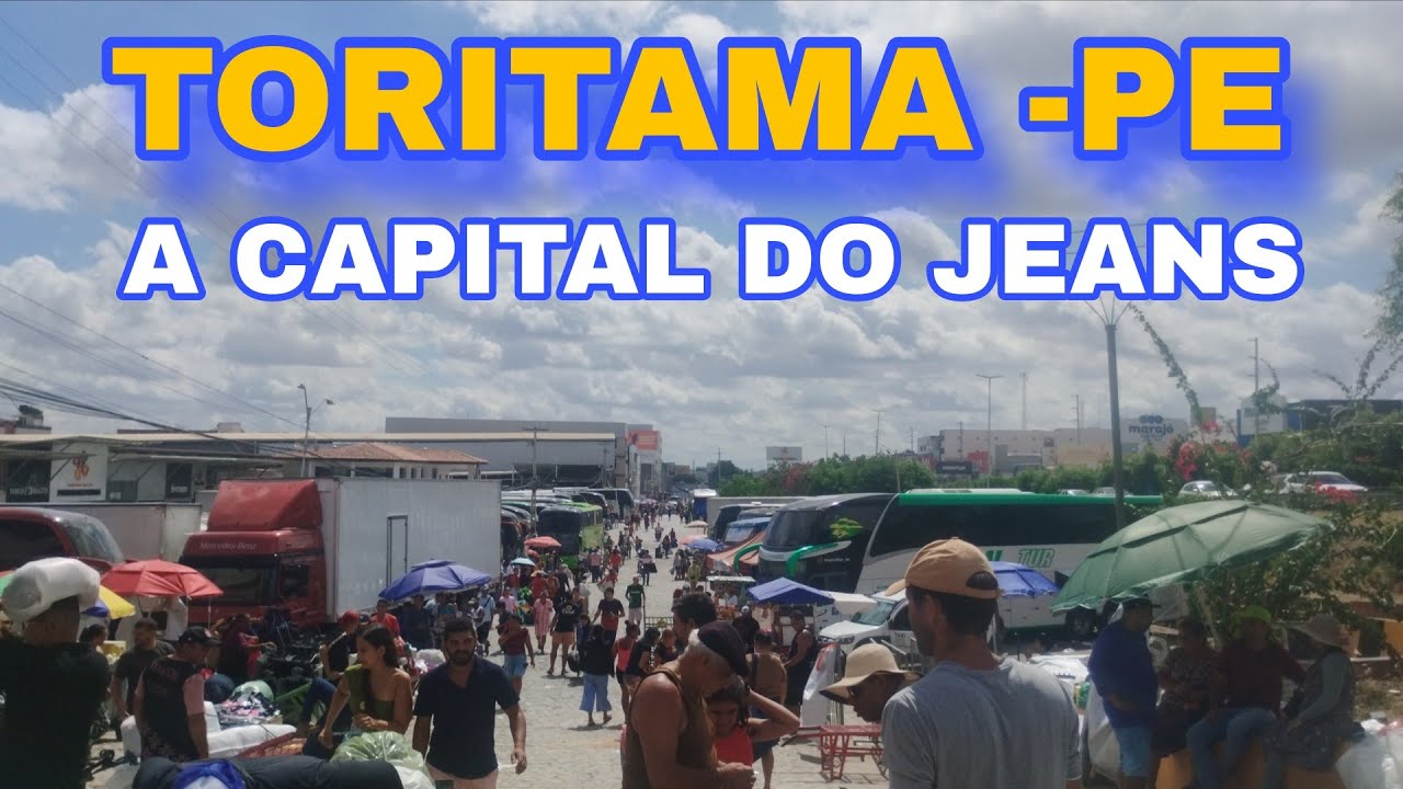 FEIRA DE ROUPA DE TORITAMA -PE A CAPITAL DO JEANS VEM PRA CÁ 05.02.2025