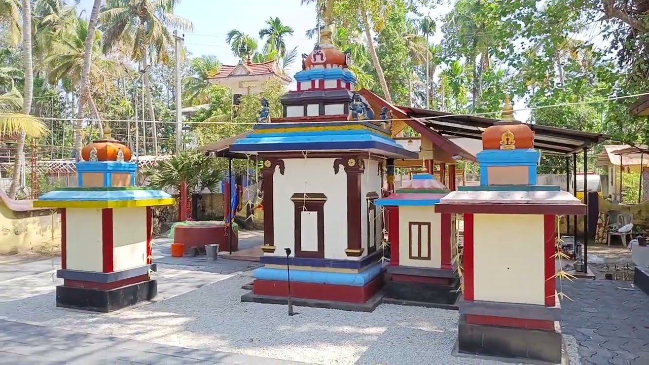 Paruvathodil Sree Bhadra Durga Bhagavathi Temple, Chavara kollam #viral #temple #kollam #devotional