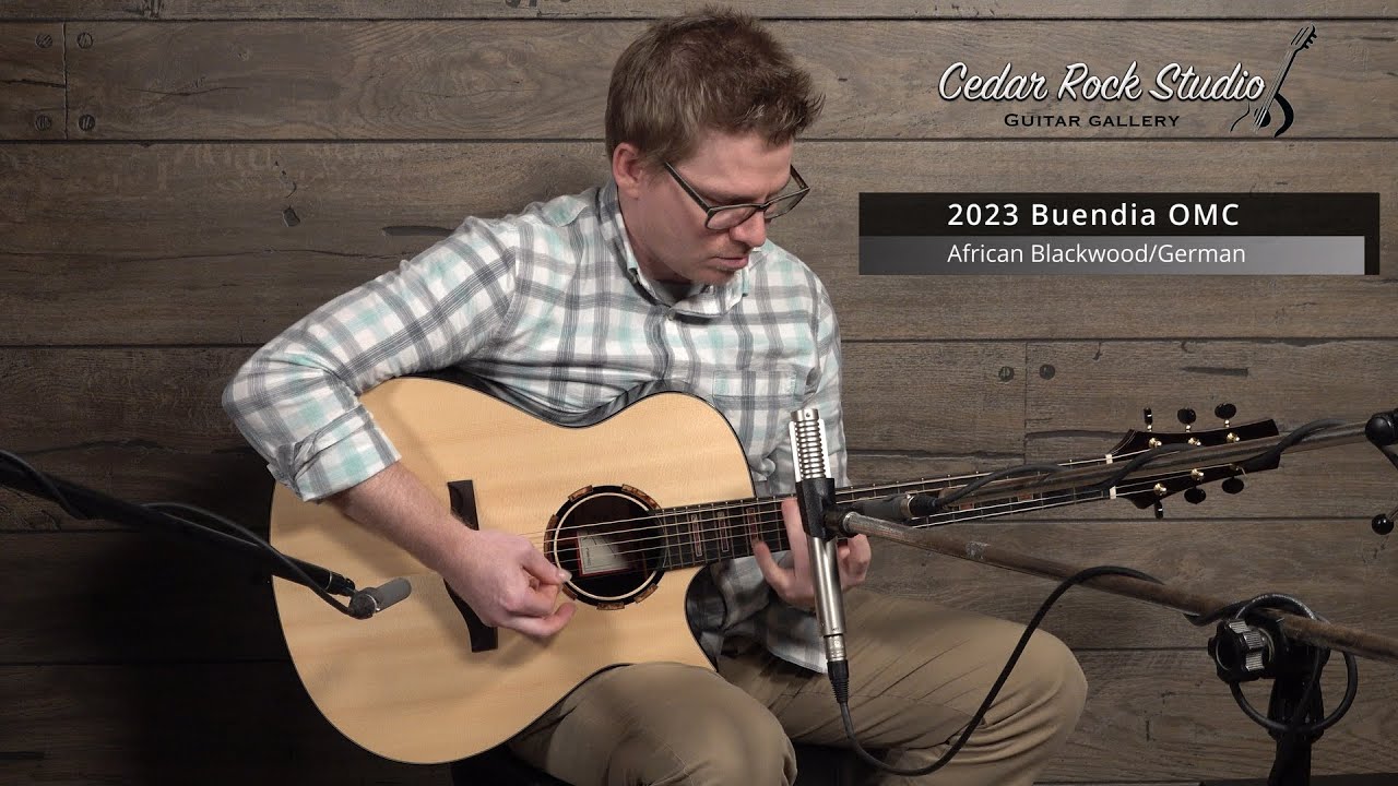 2023 Buendia OMC (Mastergrade African Blackwood/German Spruce) played by Matt Thomas