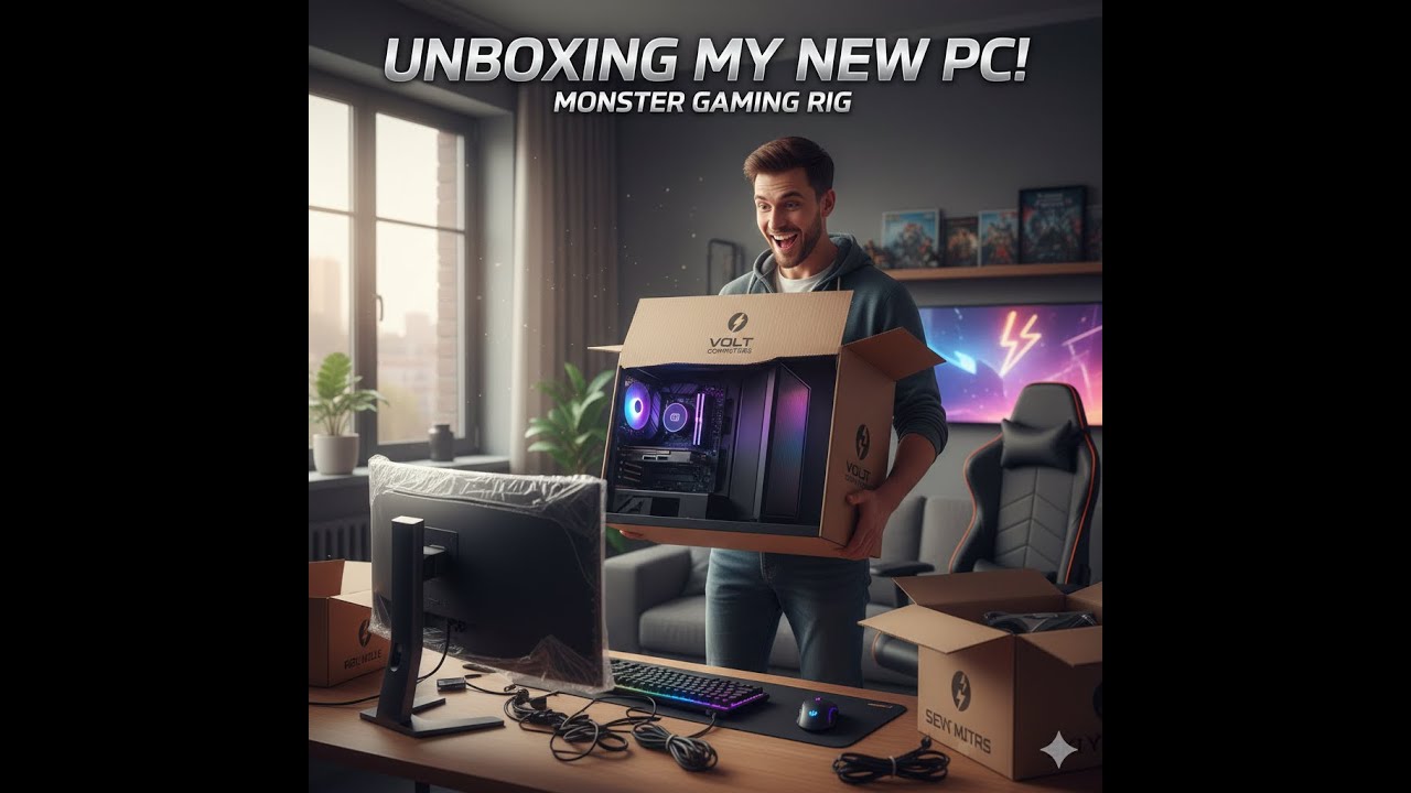 Unboxing my NEW Pc Gaming is Here!!