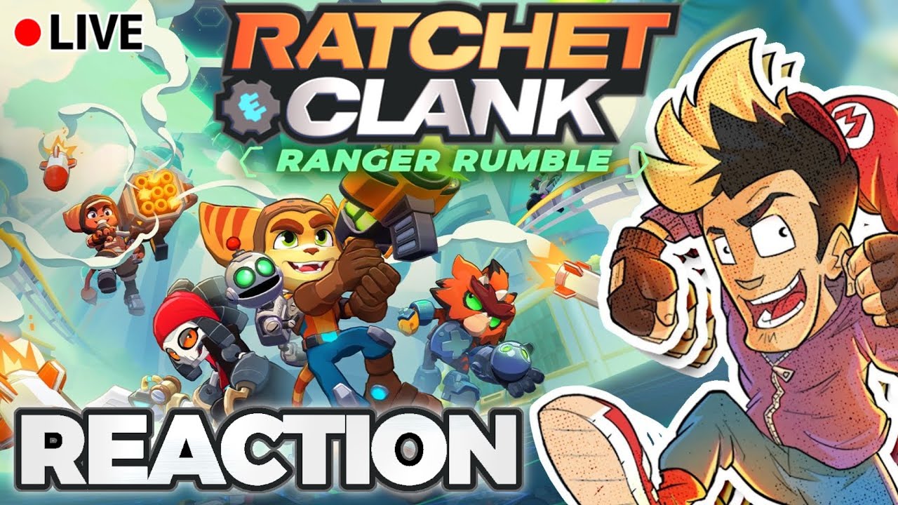 RATCHET AND CLANK: RANGER RUMBLE - REACTION LIVE!