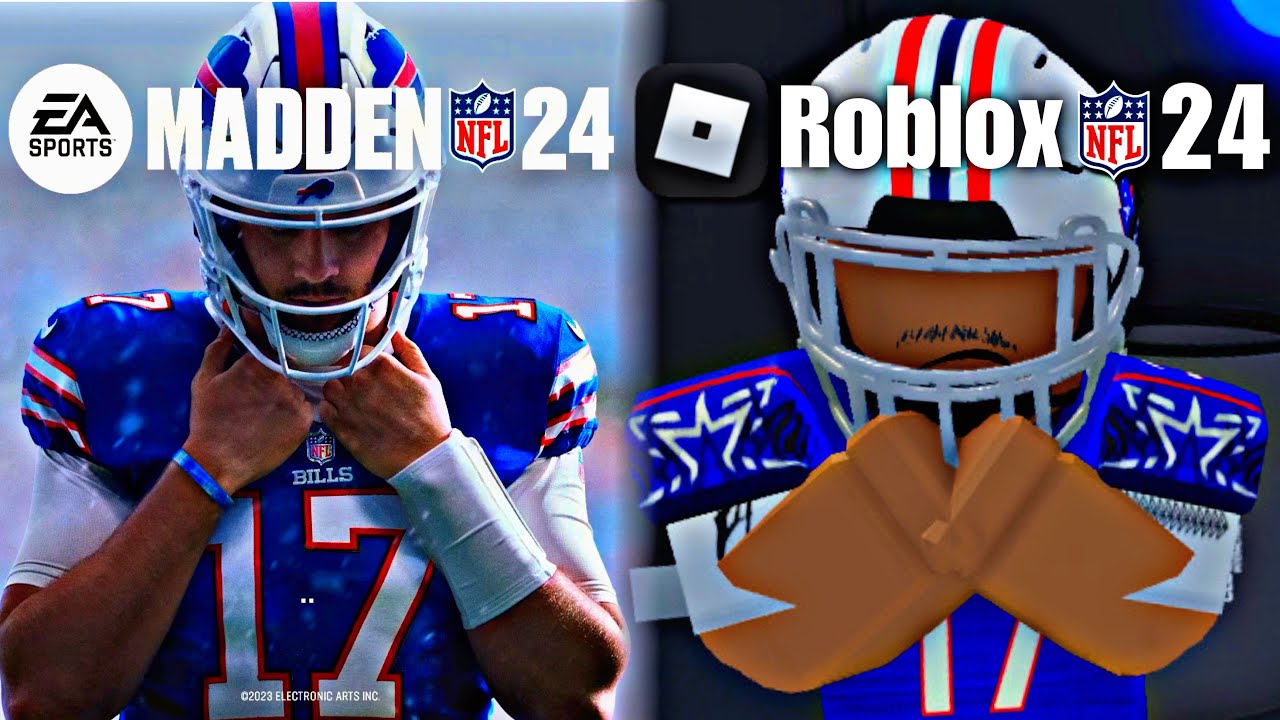When A Roblox Football Player Plays Madden 24 For the FIRST TIME&hellip;
