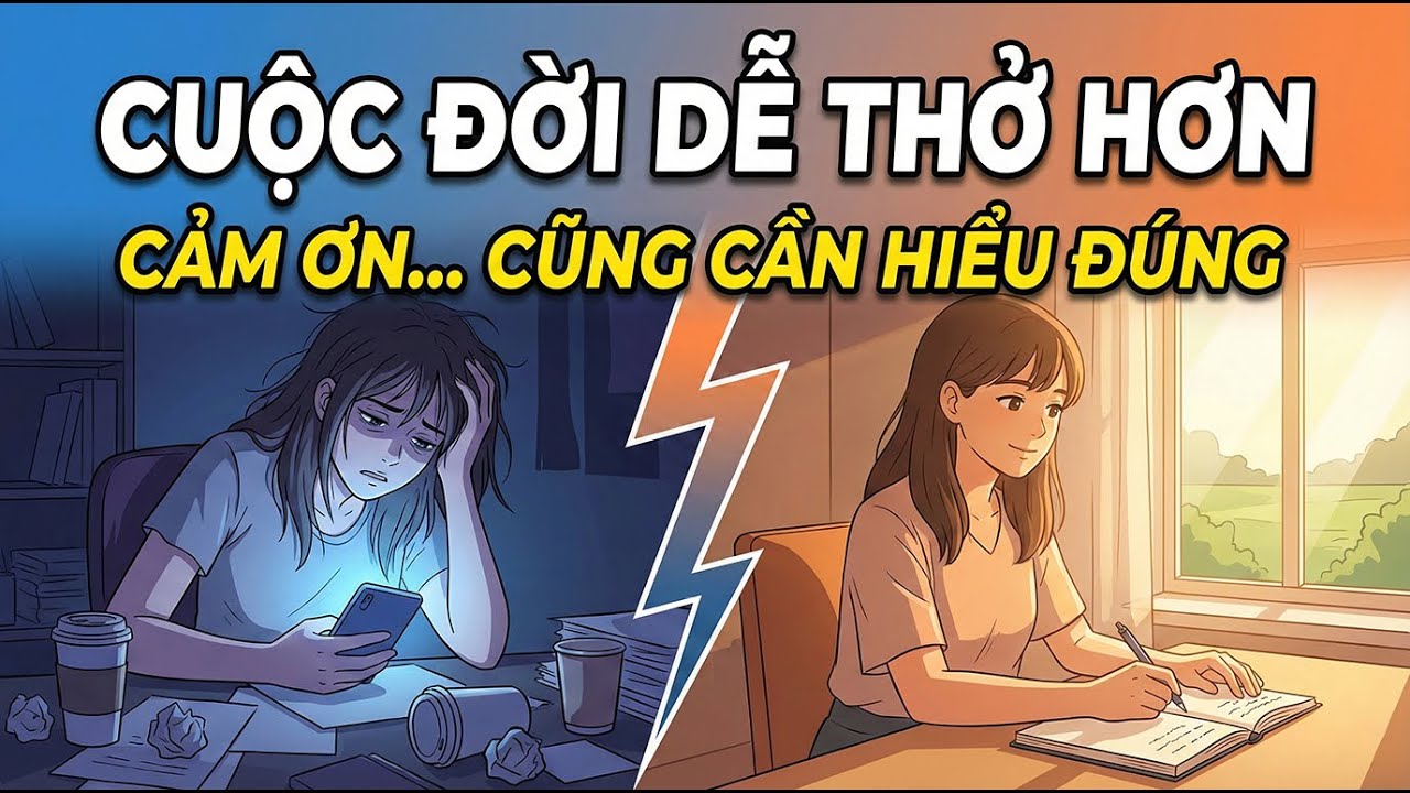 Cứ Làm Một Việc Này, Cuộc Đời Tự Nhiên Dễ Thở Hơn | Sức Mạnh Của Lòng Biết Ơn