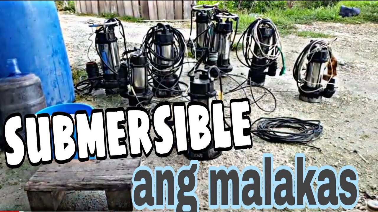 Cleaning Submersible Pumps in Seawater #angelJAZEE #submersiblepumps