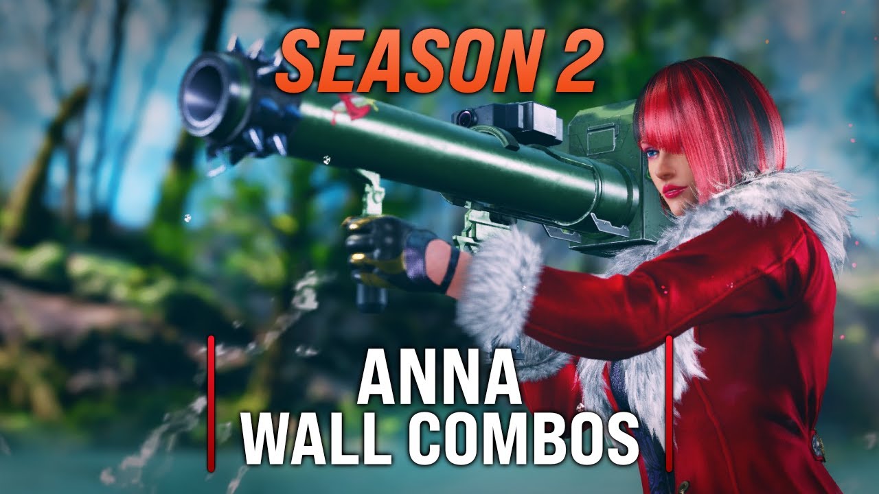 ANNA WILLIAMS ALL Possible Wall Combos | TEKKEN 8 Season 2