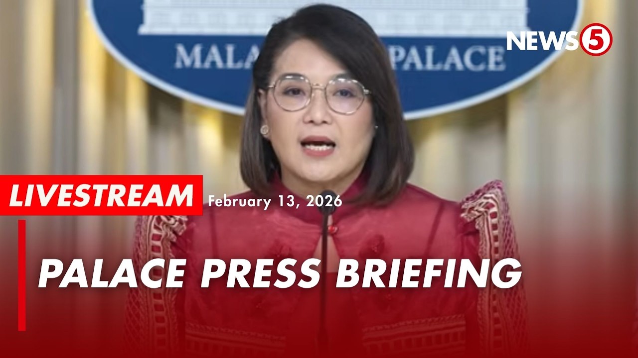 LIVE | Palace Press Officer Usec. Claire Castro holds press briefing