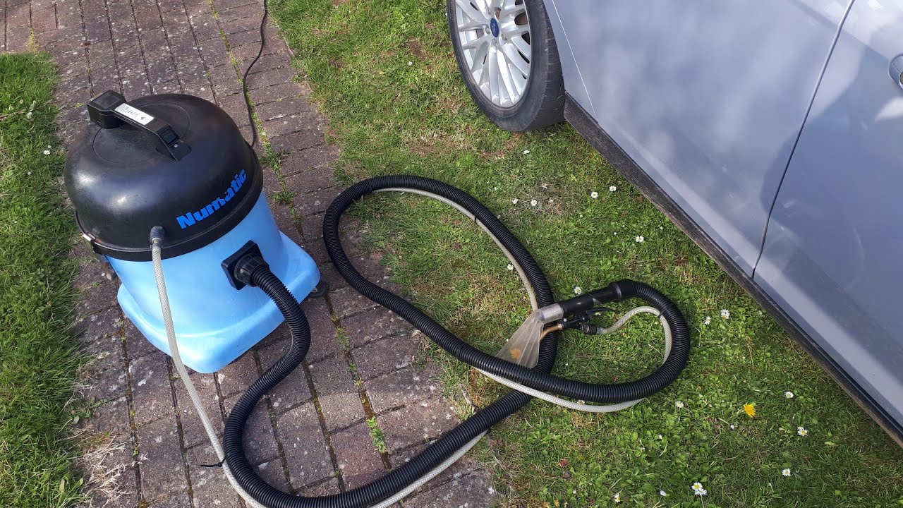 Numatic   rare ct575 1980s cleaning  the car  seats