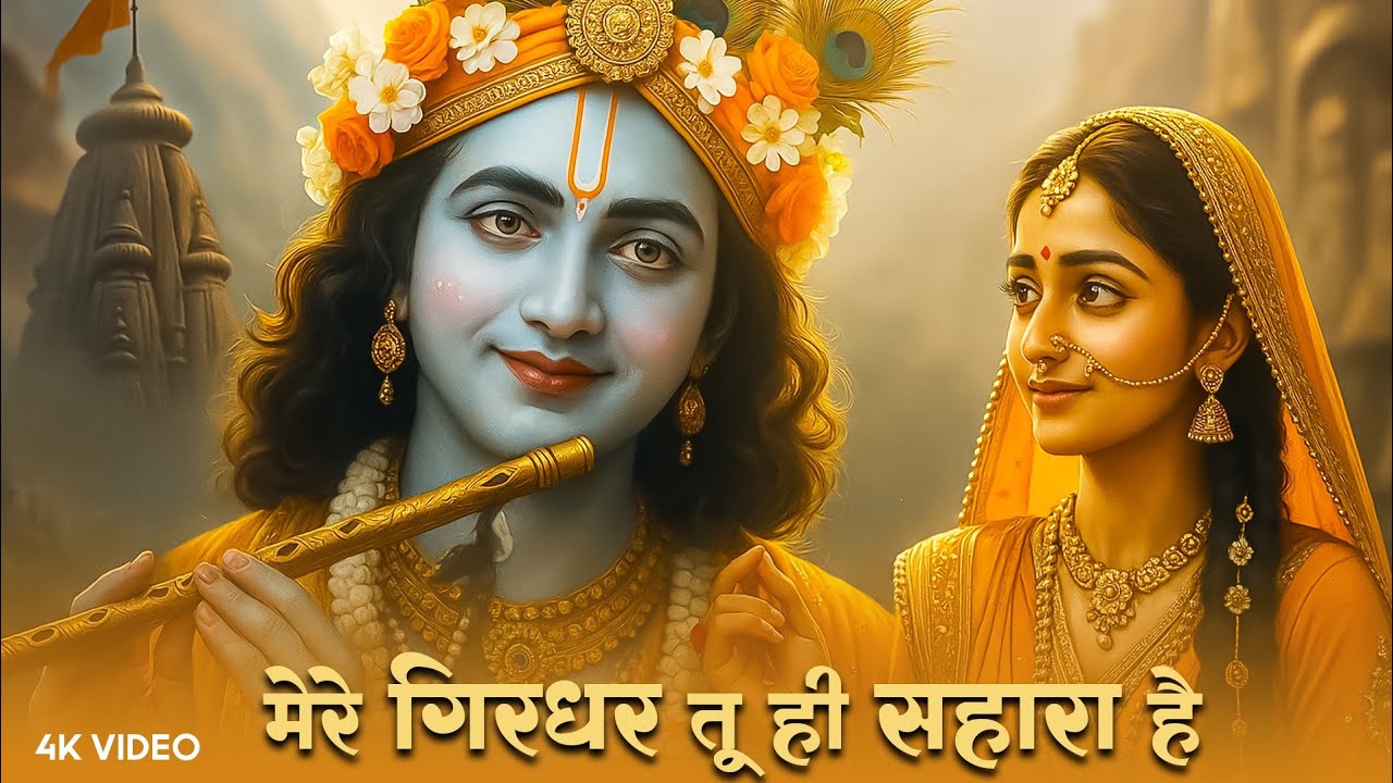दुनिया का सबसे मीठा भजन | मेरे गिरधर तू ही सहारा है | Mere Girdhar Tu Hi Sahara Hai | Krishan Bhajan