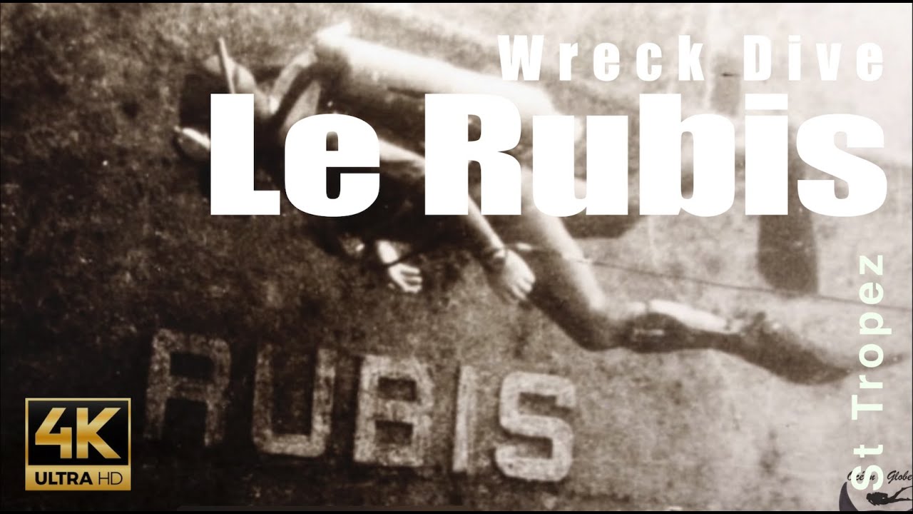 Plongée sur l'épave du sous-marin le RUBIS - Cap Camarat - (wreck dive submarine ww2 / Epave Var)