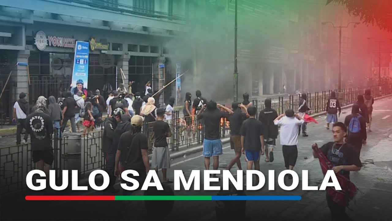 Rally sa Mendiola, Maynila nauwi sa gulo | ABS-CBN News