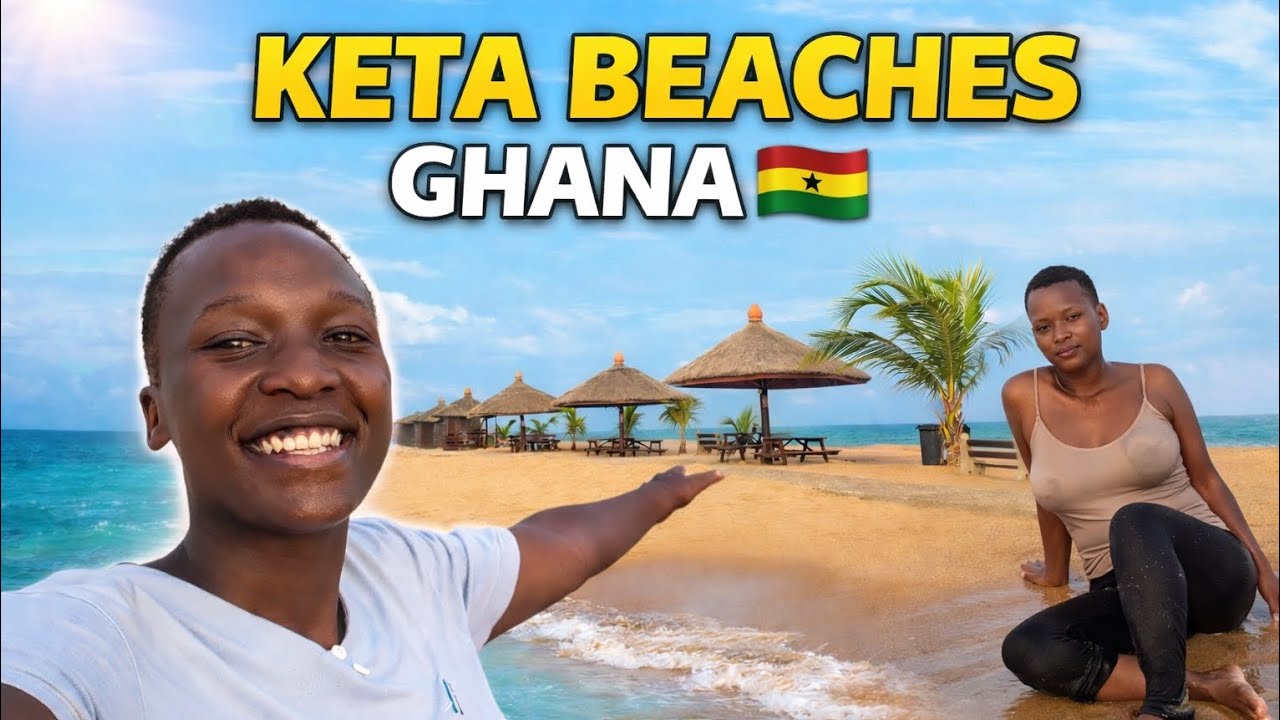 IS THIS THE MOST BEAUTIFUL BEACH ⛱️ IN KETA, VOLTA  GHANA 🇬🇭 ?
