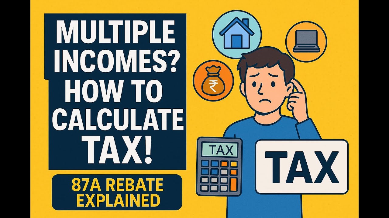 Calculate Your Income Tax in 5 Minutes! New vs Old Regime + 87A Rebate