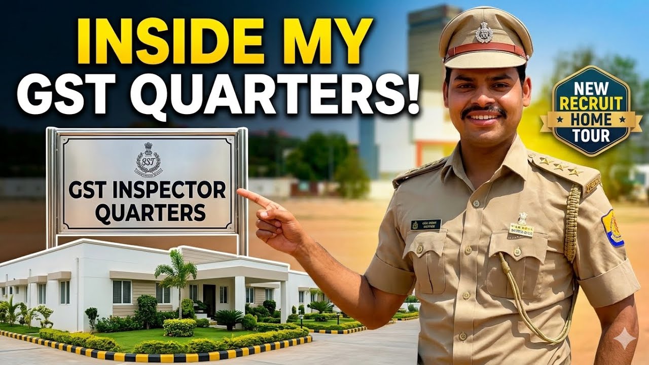 GST Inspectors, PA, EA, TA, MTS (Havaldar), Government Quarters, Type- I, II, III, IV, Government...