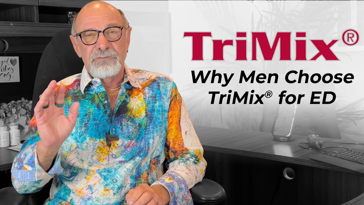 Beyond Viagra: Why Men Choose TriMix for ED