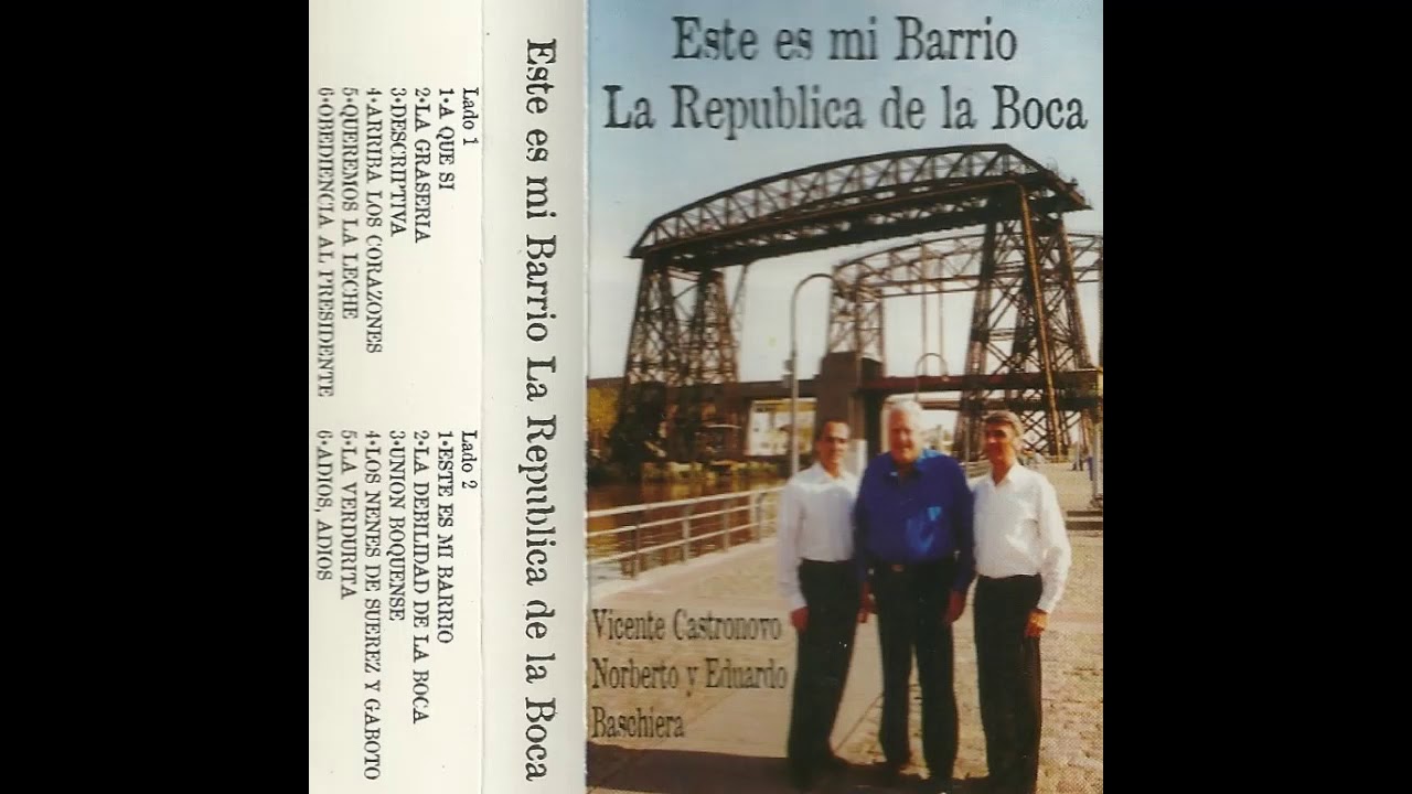 Este es mi barrio, la República de La Boca - Vicente Castronovo, Norberto y Eduardo Baschiera (1999)