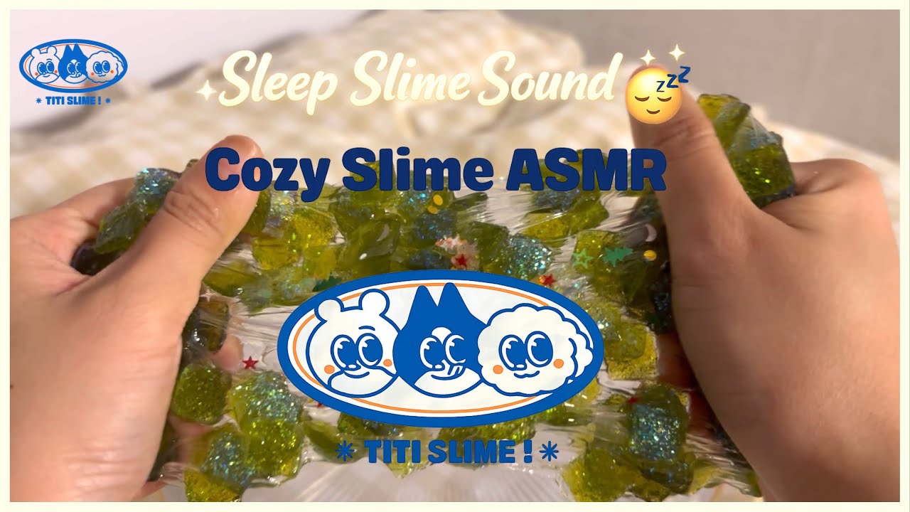 귀까지 편안해지는 바삭함🌙Crunchy Slime Sounds for Sleep