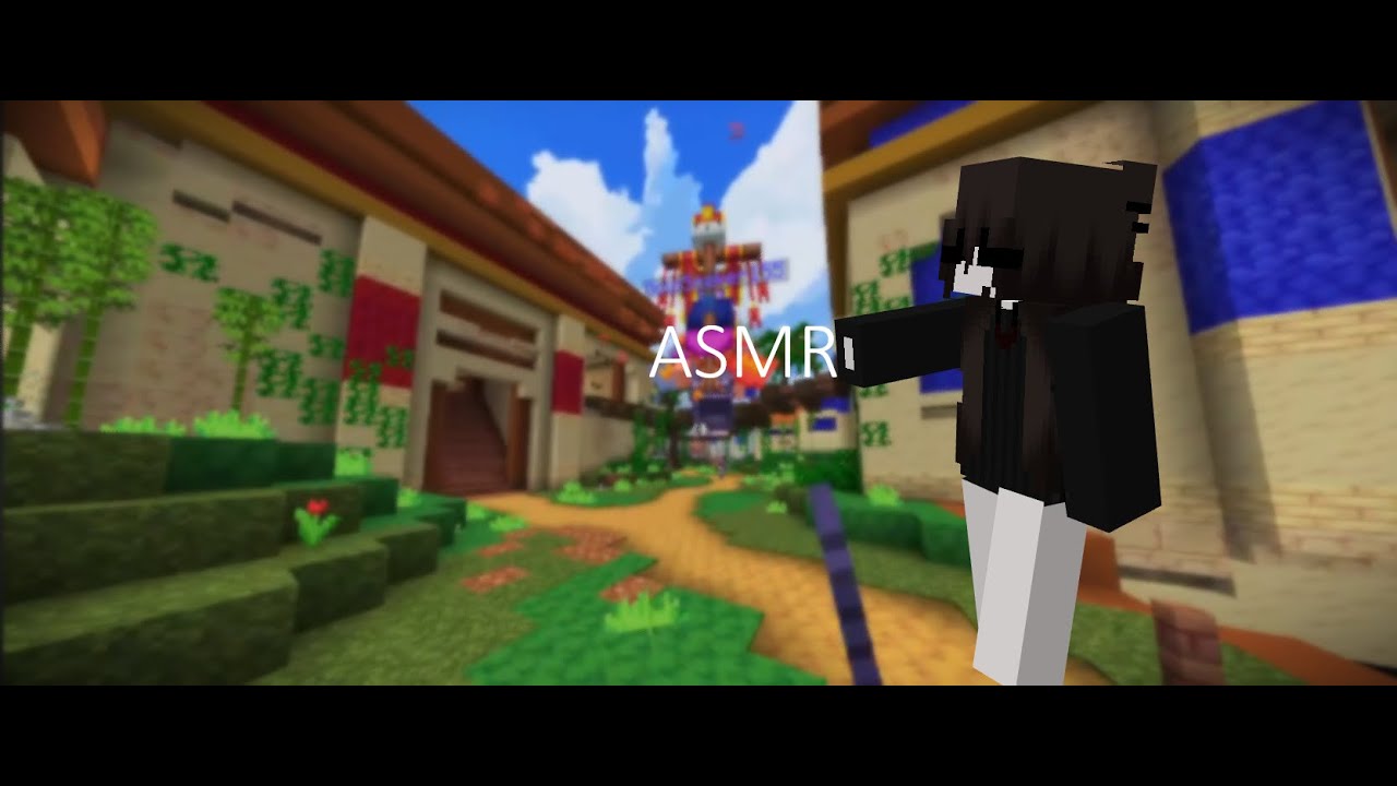 ASMR Minecraft Hive CTF – Satisfying Mouse Sounds + Chill Music 🎮✨