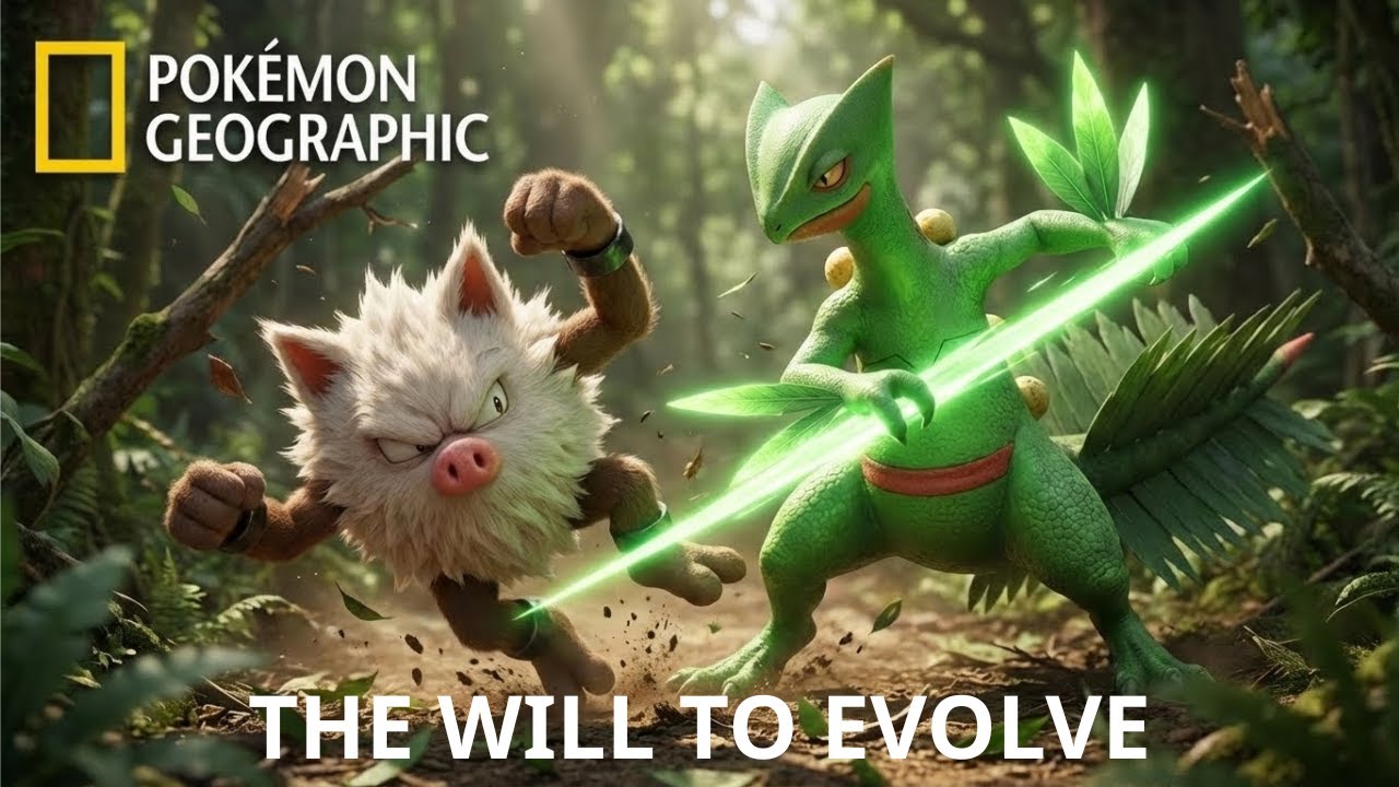 Real Life Pok&eacute;mon &ndash; NatGeo: Sceptile | Treecko&rsquo;s Journey Through Failure (Fix Audio)
