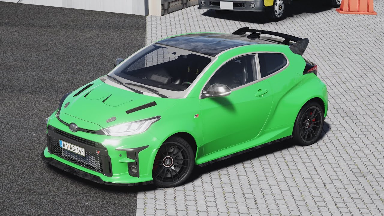Assetto corsa Ámon Olivér GR Yaris Javított Fizika Tesztje 