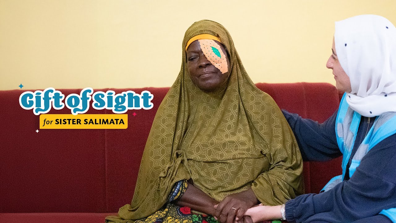 Sister Salimata Receives the Gift of Sight