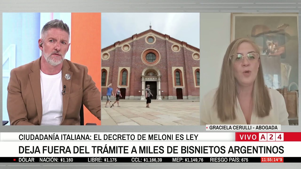 🇮🇹 ITALIA LIMITA LA CIUDADANÍA A BISNIETOS DE ITALIANOS: EL DECRETO DE MELONI ES LEY 🇮🇹