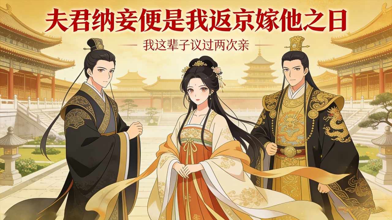 《夫君纳妾便是我返京嫁他之日》🌸我这辈子议过两次亲。一次天下皆知，是与我举案齐眉的夫君。一次不可告人，是与我青梅竹马的当今圣上。#漫剧