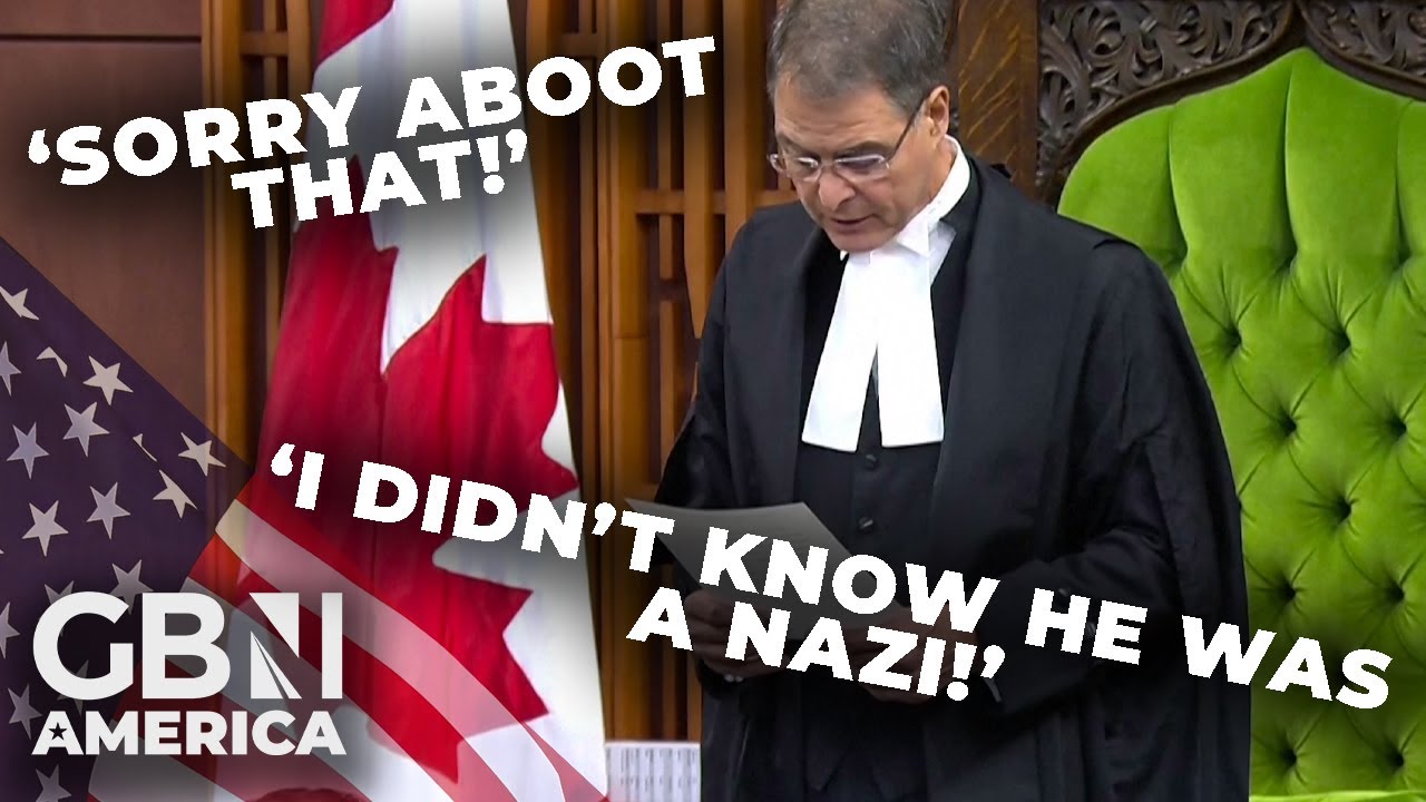I didn't know he was a Nazi! | Watch Canadian MP applaud a Nazi, then give grovelling apology