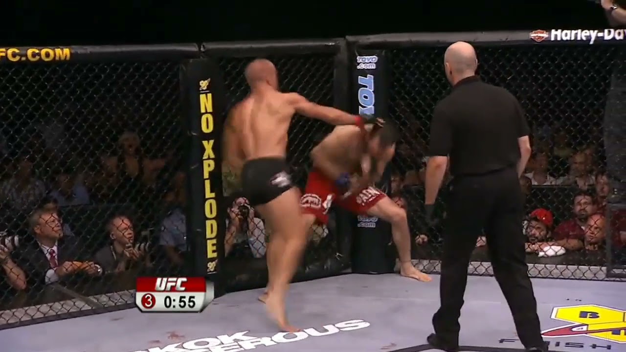 GsP vs Jon Fitch highlights