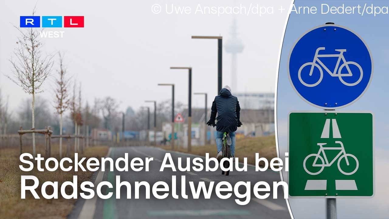 Bislang keine 20 von 275 Kilometern an Radschnellwegen in NRW fertig | RTL WEST