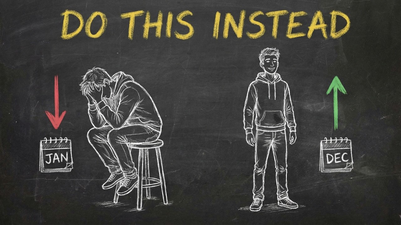 Your New Year's Resolution Is Already Failing..(DO THIS INSTEAD)✅