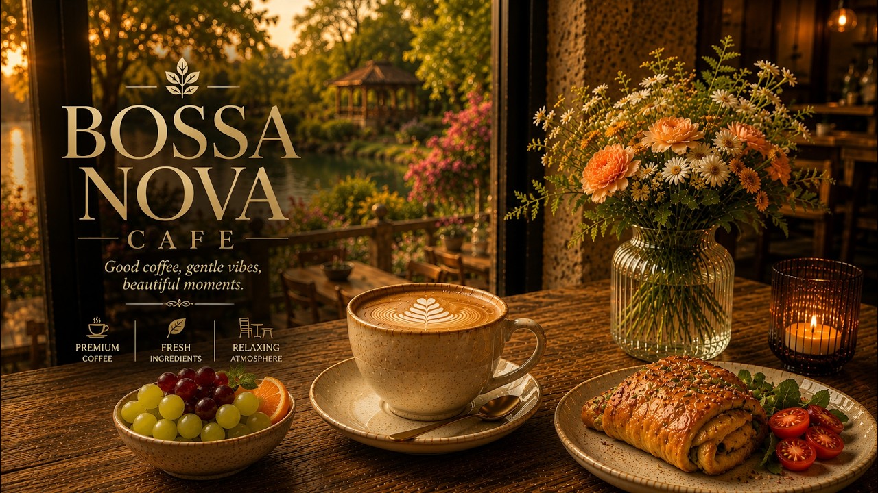 Peaceful Coffee Jazz Playlist☕ Relaxing Jazz & Positive Bossa Nova Mood