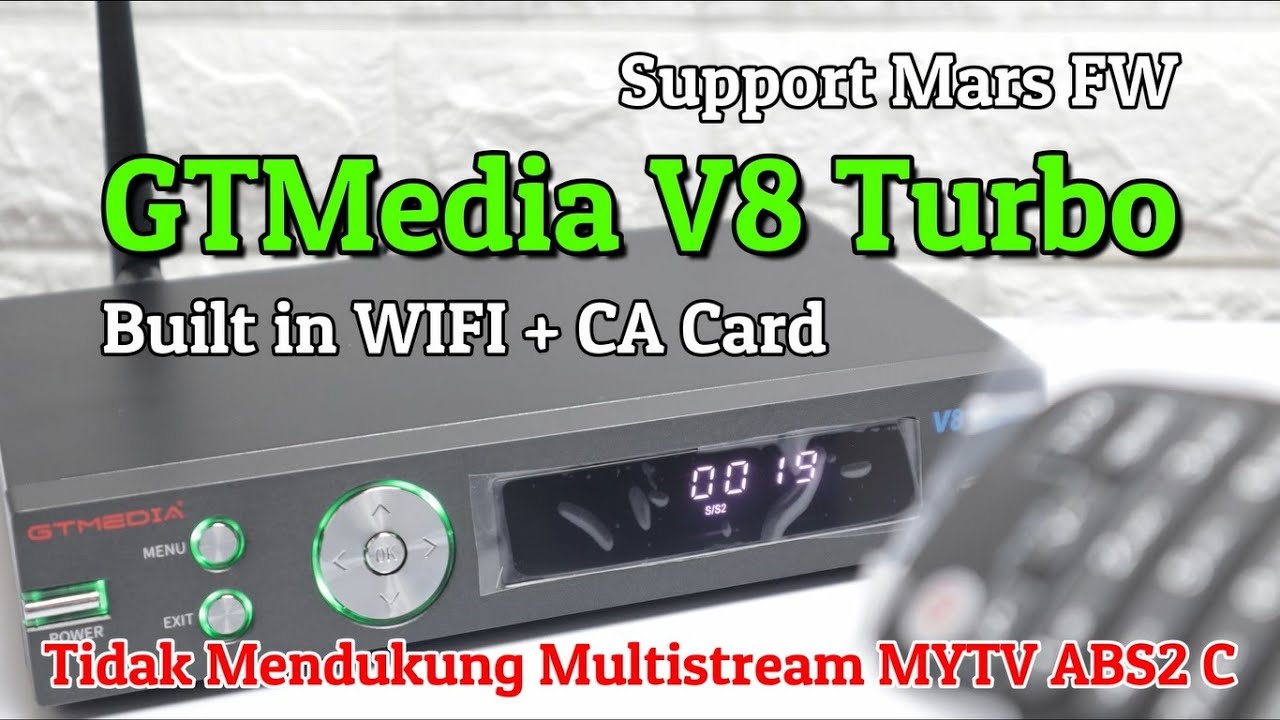 Review Lanjutan GTMedia V8 Turbo Support Mars FW Built In WIFI Dengan LED Illumination