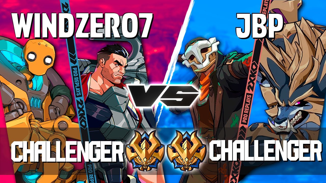 2XKO ▰ WINDZERO7 (Darius-Blitzcrank) vs JBP (Warwick-Ekko) ▰ 2XKO Pro level replays