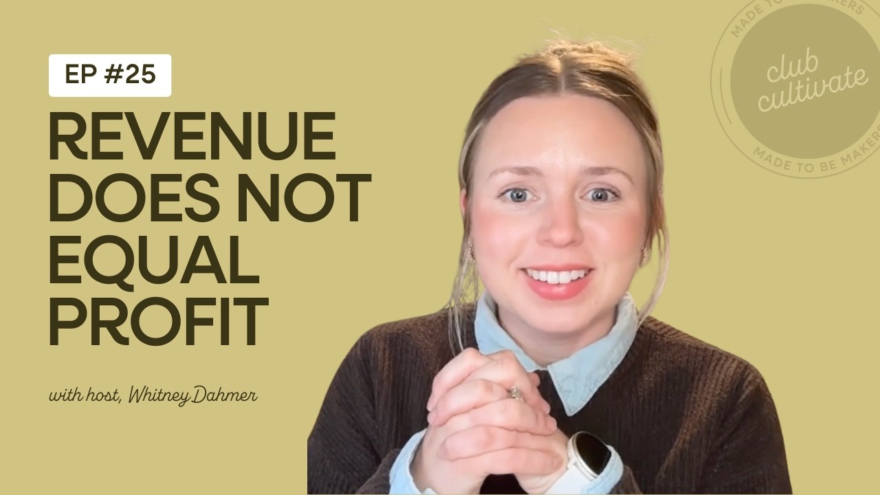 25. Revenue Does Not Equal Profit (The Profit First System Explained)
