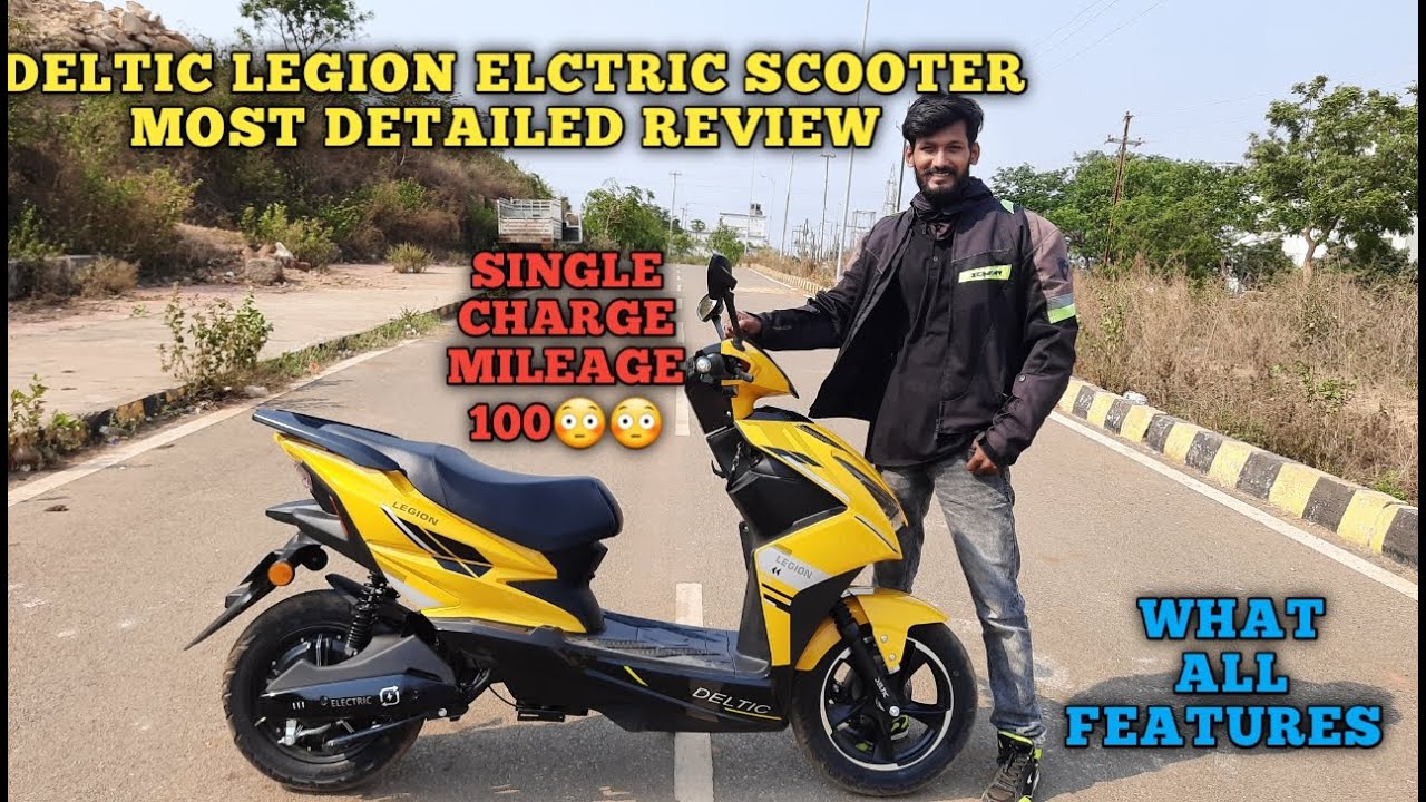 #UtkalEV #ElectricScooter #Review Deltic Legion Electric Scooter Review One Time Charge Mileage 100