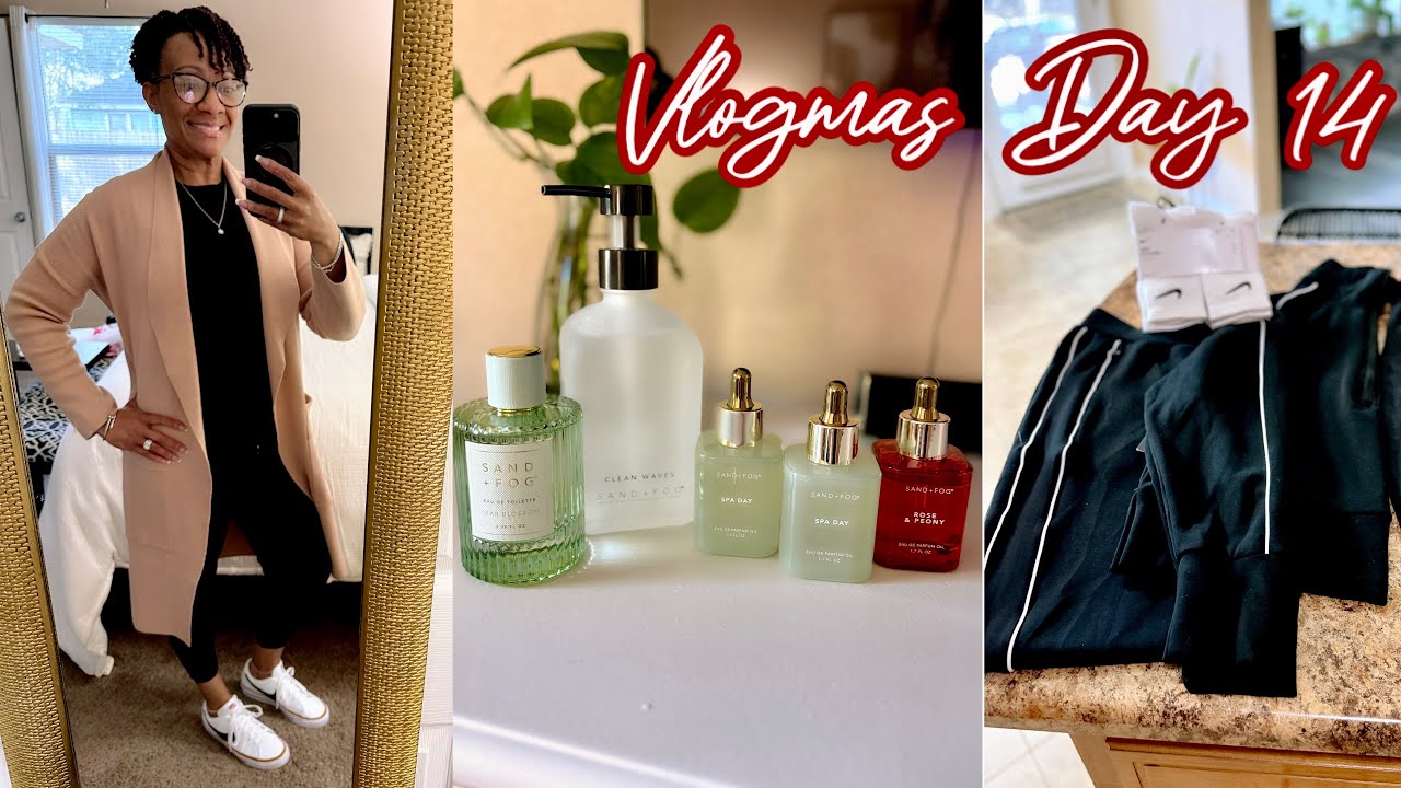 VLOGMAS DAY 14 | FINALLY GOT OUT THE HOUSE | TJ MAXX SHOP WITH ME + HAUL