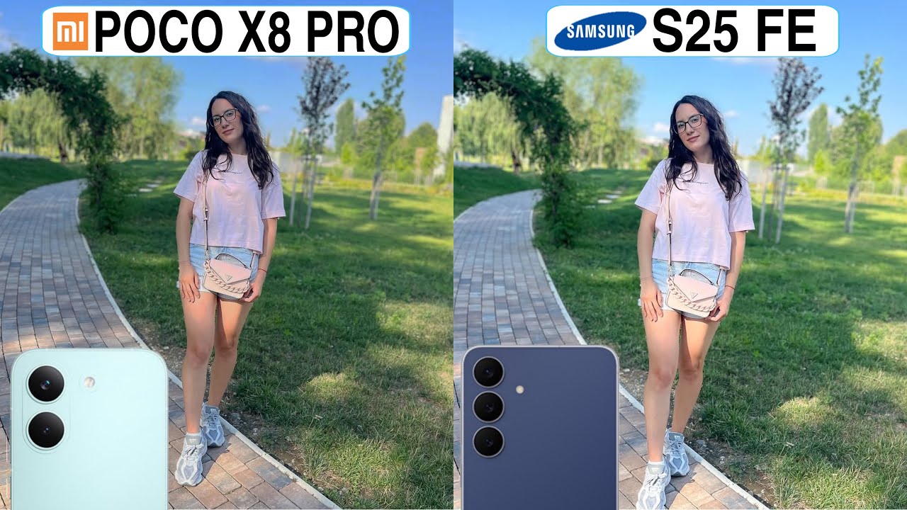 Poco X8 Pro Vs Samsung Galaxy S25 FE Camera Test Comparison