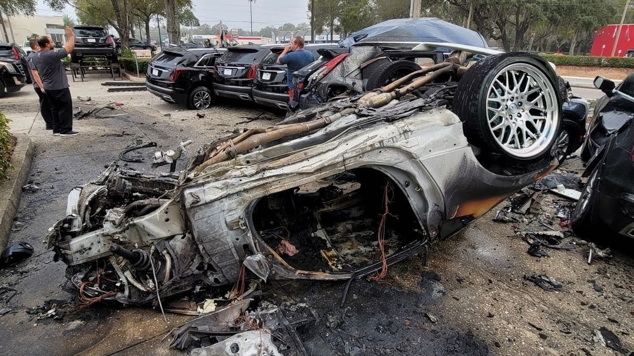 Tire 🔥 Blows out at 186 MPH - Motordyne G35 walks away