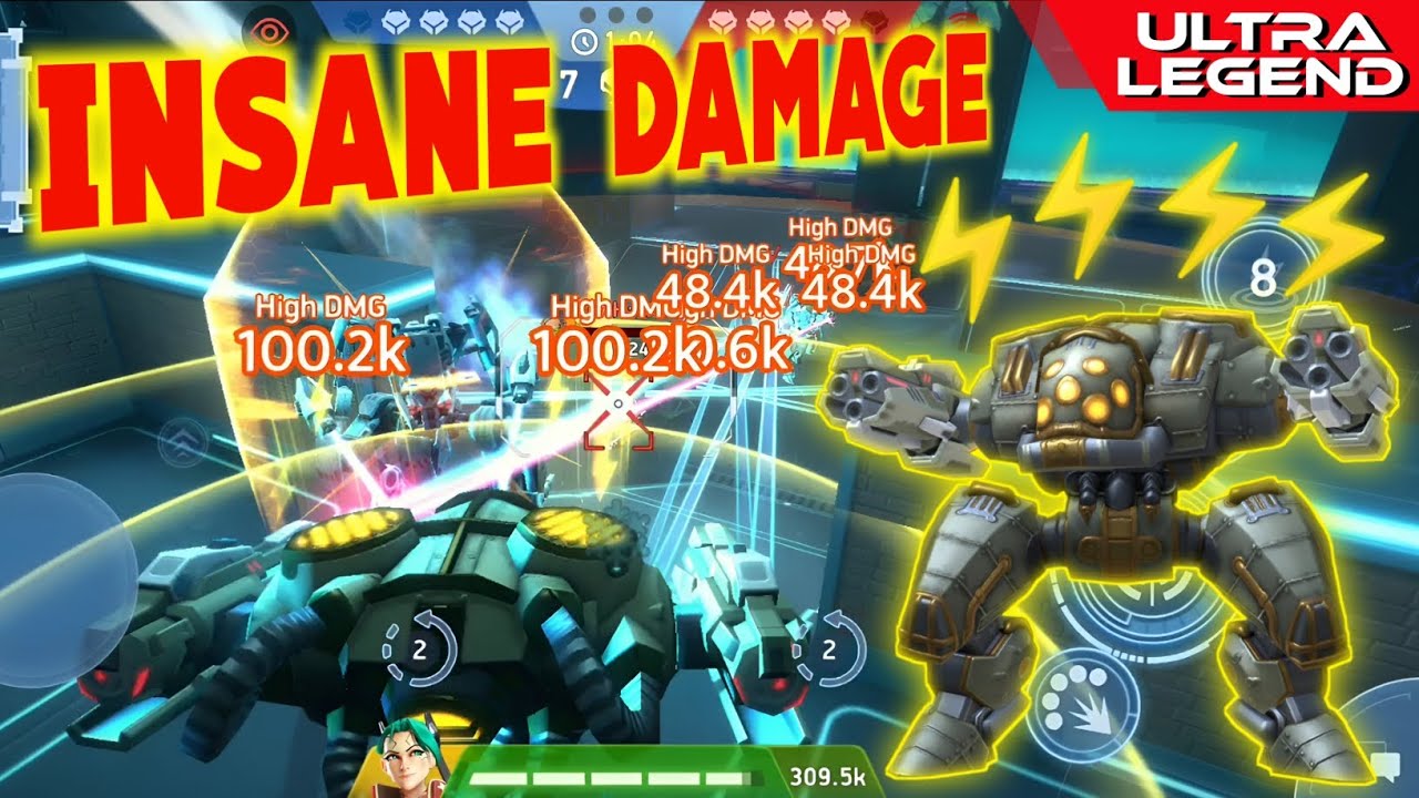 New Fragment Gun 12🔥 Insane Damage Numbers 😳 Mech Arena