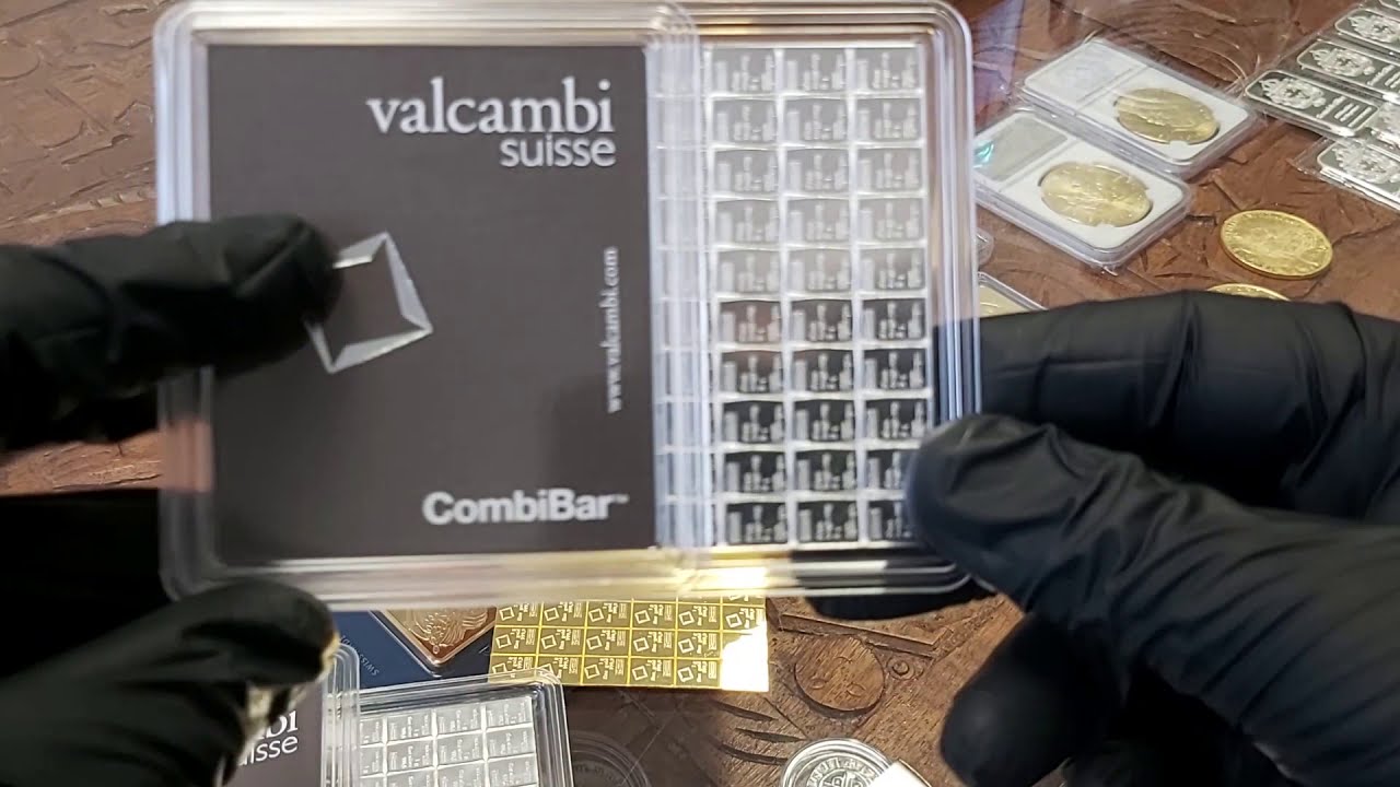Mennica Rosenberg - CombiBar | Valcambi - 100 x 1g - Srebro Inwestycyjne