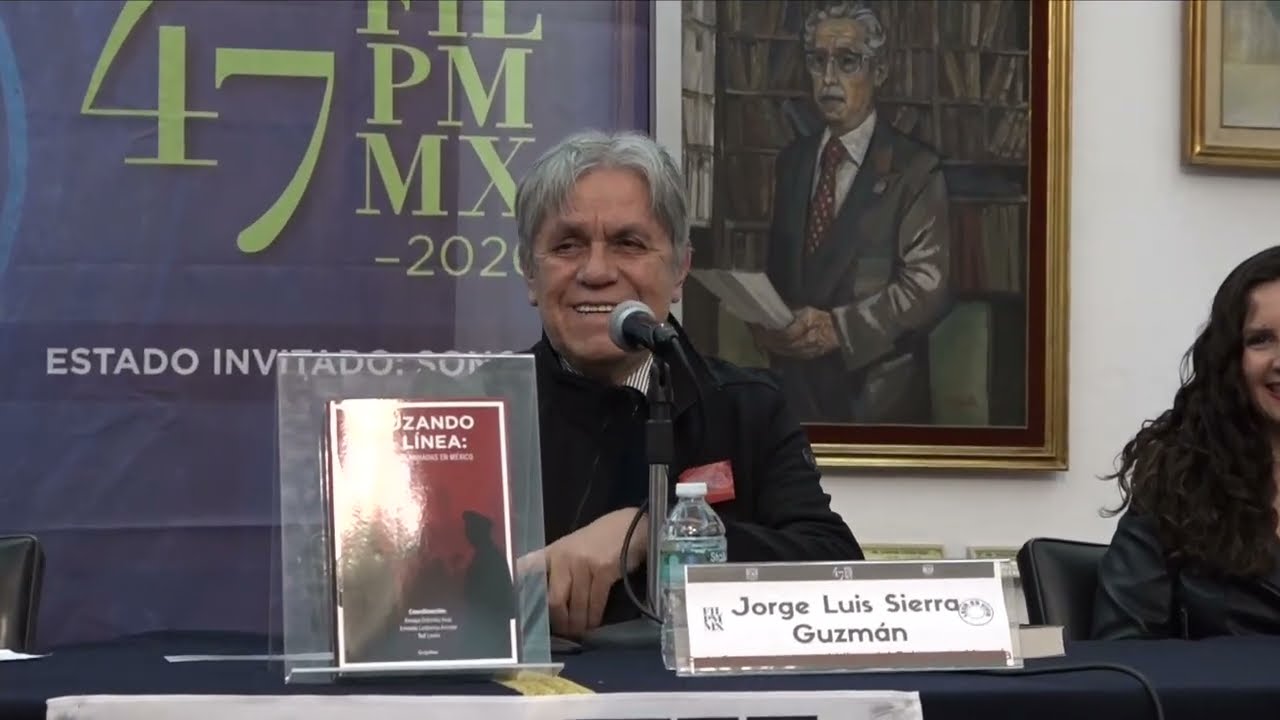 Libro Cruzando la linea por Amaya Ordorika, Ernesto Ledesma y Ted Lewis, en FIL Minería 2026.
