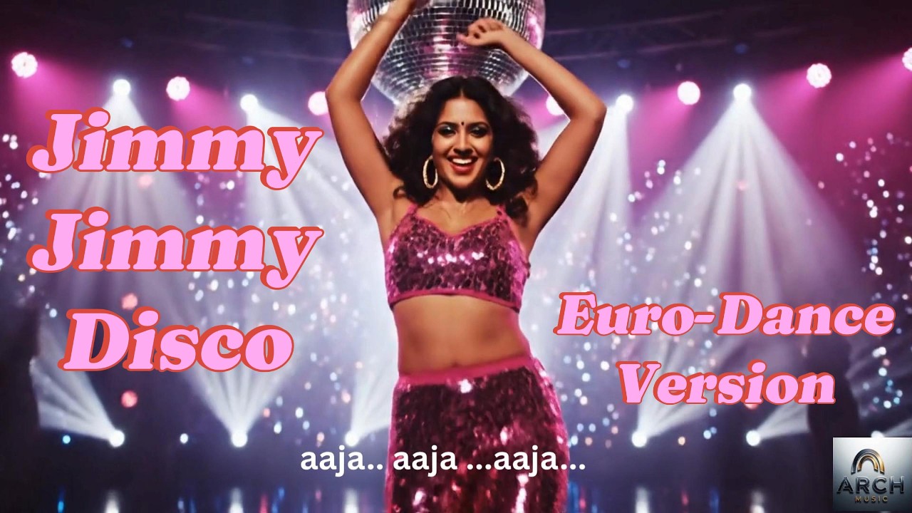 Jimmy Jimmy Aaja Disco- Eurodance DJ Remix | 80s Bollywood Disco | Bappi Lahiri | Disco Dancer Remix