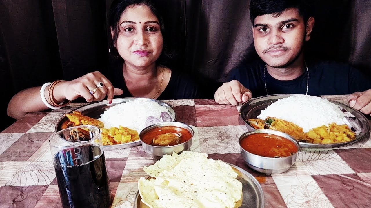 Eating Show ll Eating Challenge ll Fish Curry ll Spicy Asmr ll Food Challenge ll Mampi Show
