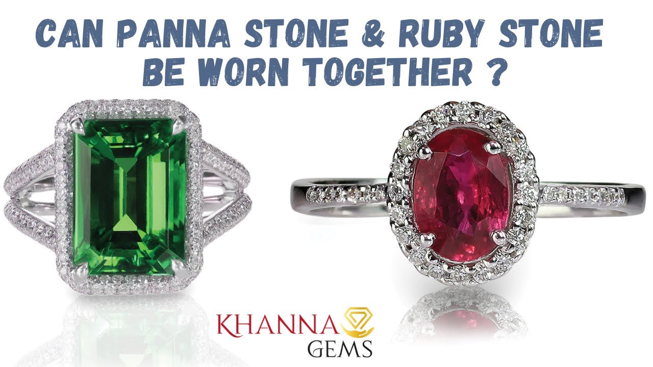 Can Manik Stone and Panna Stone  be worn together ? | Can Ruby and Emerald be worn together ?